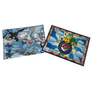 2015 Pokemon Center Fukuoka Japan Back to School Clear File‎ Folder Lot Size A4